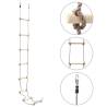 Kids Rope Ladder 290 cm Wood - Safe Climbing Fun!