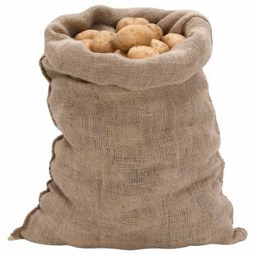 30 Jute Sacks - Eco-Friendly 60x105 cm, 100% Natural Jute