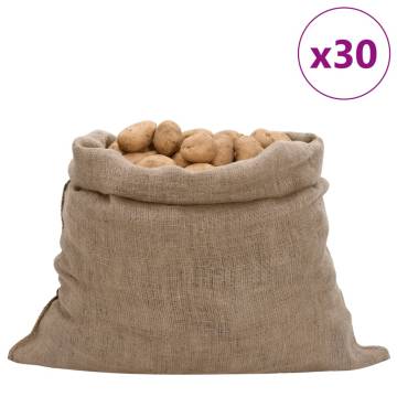 30 Pcs Jute Sacks 100x110 cm | Eco-Friendly & Versatile