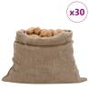 Jute Sacks 30 pcs 100x110 cm 100% Jute 220 gsm Size 100 x 110 cm Quantity in Package 30 