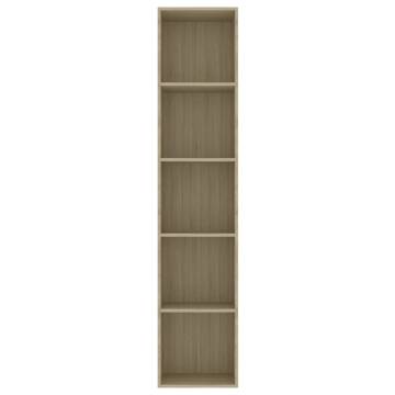 Book Cabinet Sonoma Oak - Modern Design | Hipomarket UK