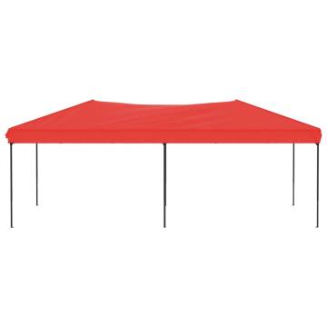 Red Folding Party Tent 3x6m - Perfect for Outdoor Events