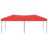 Red Folding Party Tent 3x6m - Perfect for Outdoor Events