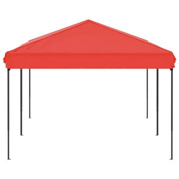 Red Folding Party Tent 3x6m - Perfect for Outdoor Events