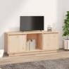 TV Cabinet 110.5x35x44 cm Solid Wood Pine Colour natural Quantity in Package 1 