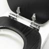 Tiger Soft-Close Toilet Seat Blackwash MDF - Comfort & Quality