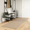 Rug HUARTE Short Pile Soft and Washable Sand 80x250 cm Colour sand Size 80 x 250 cm 