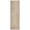 HUARTE Soft Washable Sand Rug 80x250 cm - Cozy & Durable