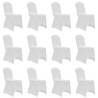 Chair Cover Stretch White 12 pcs Colour white Quantity in Package 12 