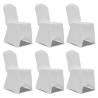 Stretch White Chair Covers (12 pcs) for Every Event