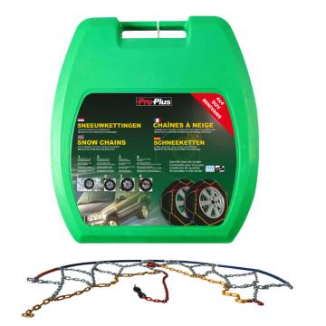 ProPlus Car Tyre Snow Chains 16mm KB39 - 2 pcs for Winter Safety