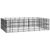 Outdoor Dog Kennel Steel 36.86 m² Size 768 x 480 x 200 cm Quantity in Package 1 