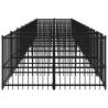 Outdoor Dog Kennel Steel 18.77 m² - Safe & Secure Play Area