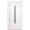 Front Door Anthracite 108x208 cm PVC - Durable & Secure Entryway