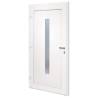 Front Door Anthracite 108x208 cm PVC - Durable & Secure Entryway