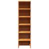 Elegant Wax Brown Shoe Cabinet - Solid Pine Wood | Hipo Market