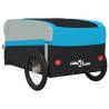 Durable Black and Blue Bike Trailer - 45 kg Capacity