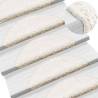 Carpet Stair Treads 15 pcs White 56x17x3 cm Colour white Size 56 x 17 x 3 cm Quantity in Package 15 