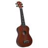 Soprano Ukulele Set for Kids - Dark Wood 23" | Hipo Market