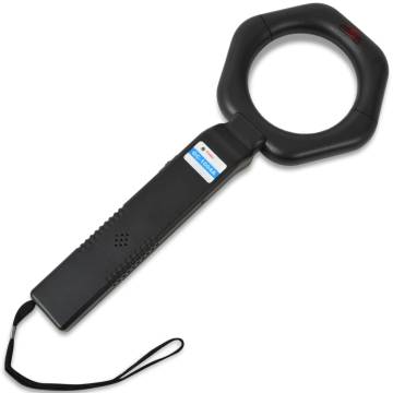 Handheld Metal Detector Black - High Sensitivity & Lightweight