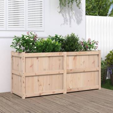 Garden Planter 150x50x70 cm | Solid Pine Wood