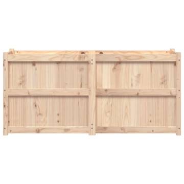 Garden Planter 150x50x70 cm | Solid Pine Wood