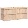 Garden Planter 150x50x70 cm | Solid Pine Wood