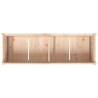 Garden Planter 150x50x70 cm | Solid Pine Wood