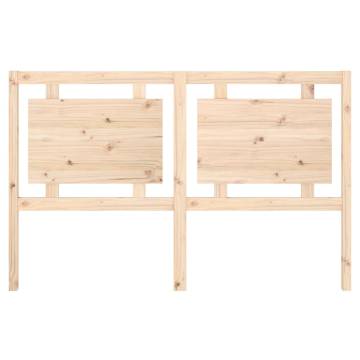 Solid Pine Wood Bed Headboard - 155.5x4x100 cm | HipoMarket