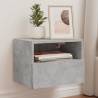 TV Wall Cabinet Concrete Grey 40x30x30 cm Engineered Wood Colour concrete grey Quantity in Package 1 Width 40 cm 