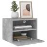 TV Wall Cabinet Concrete Grey - Stylish & Space-Saving Design