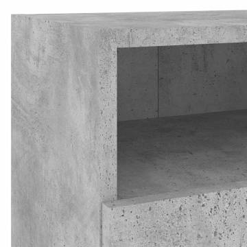 TV Wall Cabinet Concrete Grey - Stylish & Space-Saving Design