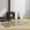 Fireplace Glass Plate Rectangular 120x60 cm Size 120 x 60 cm Quantity in Package 1 