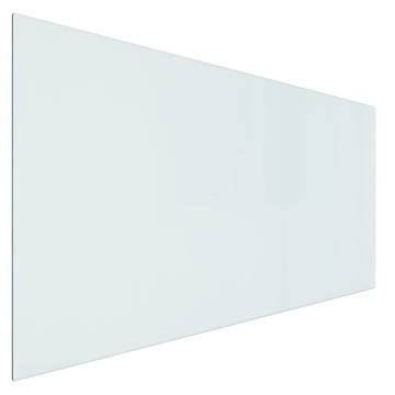 Fireplace Glass Plate Rectangular 120x60 cm - Premium Quality