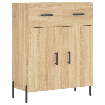 Sonoma Oak Sideboard - Modern Engineered Wood Furniture