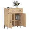 Sonoma Oak Sideboard - Modern Engineered Wood Furniture