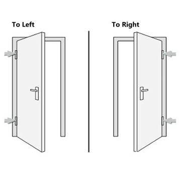 Secure Front Door - Aluminium & PVC White 100x210 cm