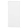 Filing Cabinet White 90x46x103 cm - Durable Steel Design