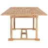 Extending Garden Table 150-200 cm | Solid Teak Wood