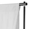 Backdrop Cotton White 300x300 cm - Ideal for Portrait Photography