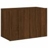 5 Piece Brown Oak TV Wall Units | Maximize Your Living Space