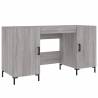 Desk Grey Sonoma 140x50 cm - Stylish & Practical Workstation