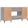 Desk Grey Sonoma 140x50 cm - Stylish & Practical Workstation