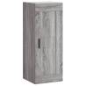 Stylish Highboard Grey Sonoma - 34.5x34x180 cm - Hipomarket