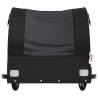 Sturdy Black Bike Trailer - 30 kg Iron Cargo for Easy Transport