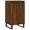 Brown Oak Sideboard 40x35x70 cm - Stylish Engineered Wood Storage