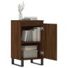 Brown Oak Sideboard 40x35x70 cm - Stylish Engineered Wood Storage