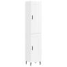 Elegant Highboard High Gloss White - Stylish Storage Solution