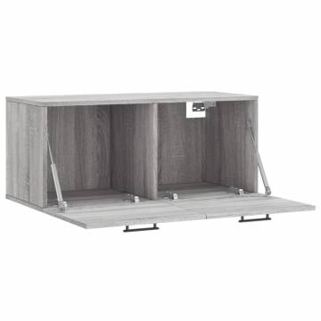 Wall Cabinet Grey Sonoma - 80x36.5 cm | HipoMarket