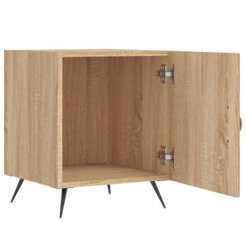 Stylish Sonoma Oak Bedside Cabinets - 2 pcs 40x40x50 cm